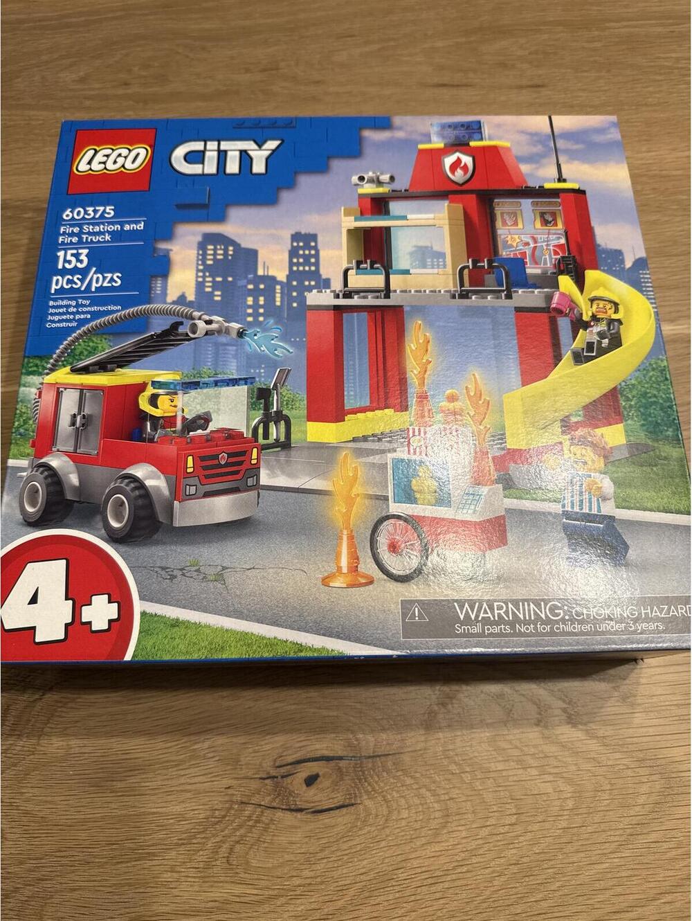 LEGO City Fire Station and Fire Truck 60375 - 100% Complete Set - NEW/SEALED